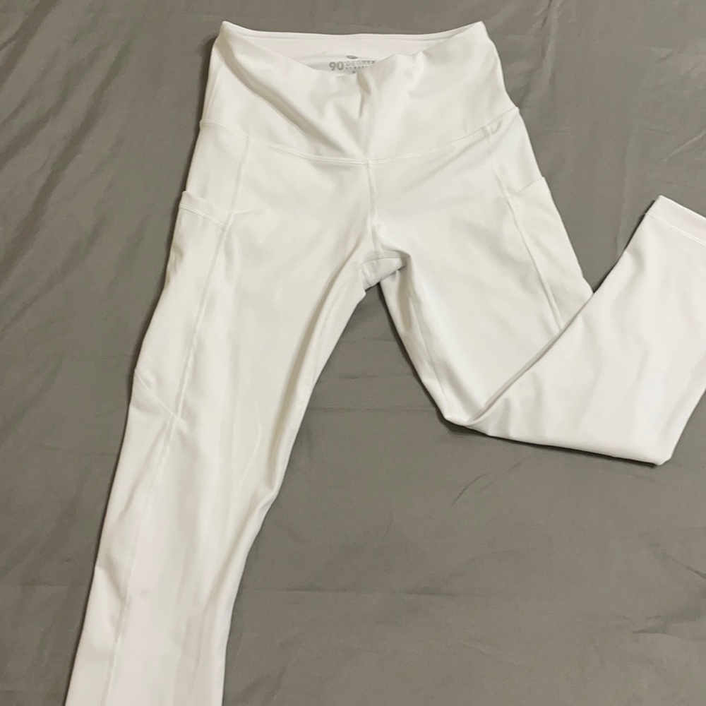 White leggings